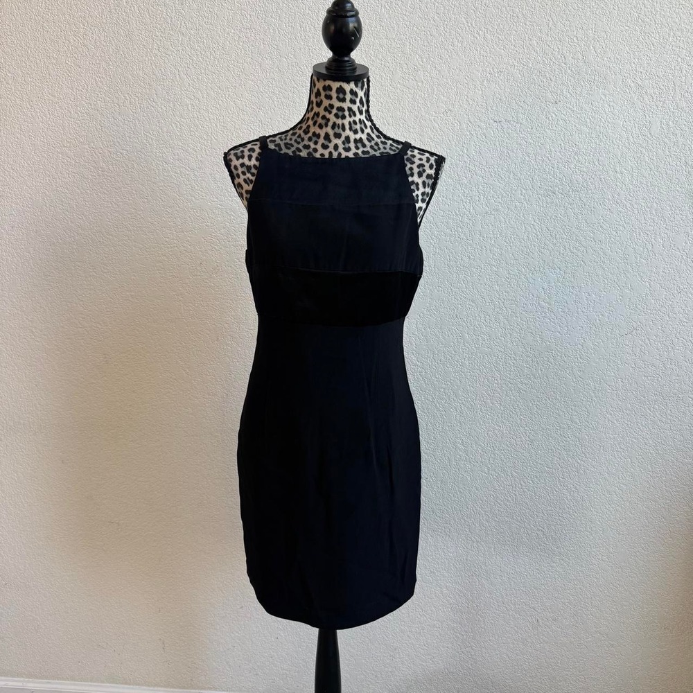 Vintage Black mini dress size 14